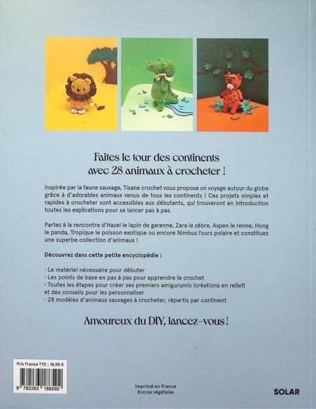 Libro la pequeña enciclopedia de animales a crochet
