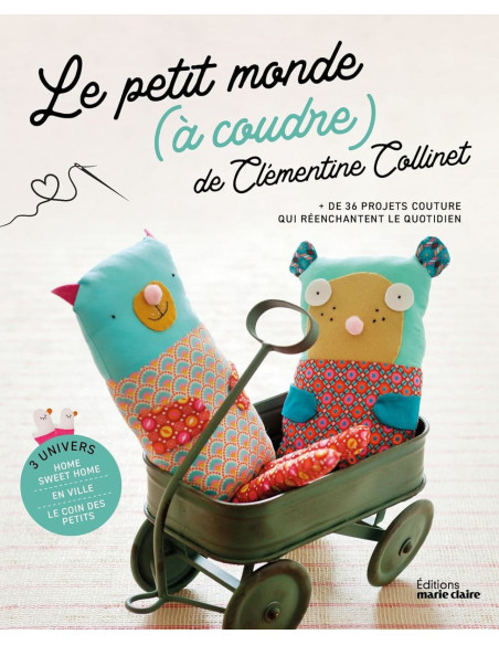 Libro el pequeño mundo para coser de Clémentine Collinet