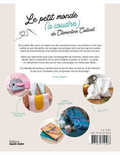 Libro el pequeño mundo para coser de Clémentine Collinet 2
