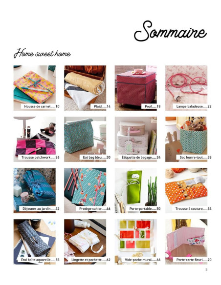 Libro el pequeño mundo para coser de Clémentine Collinet
