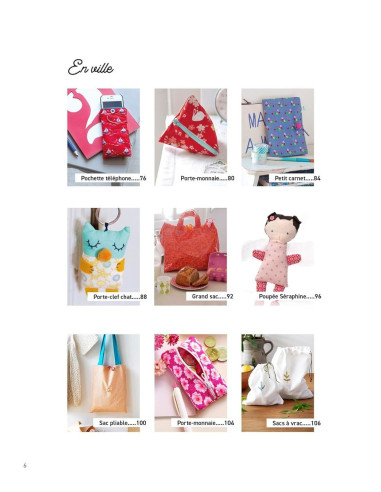 Libro el pequeño mundo para coser de Clémentine Collinet