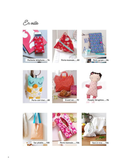 Libro el pequeño mundo para coser de Clémentine Collinet