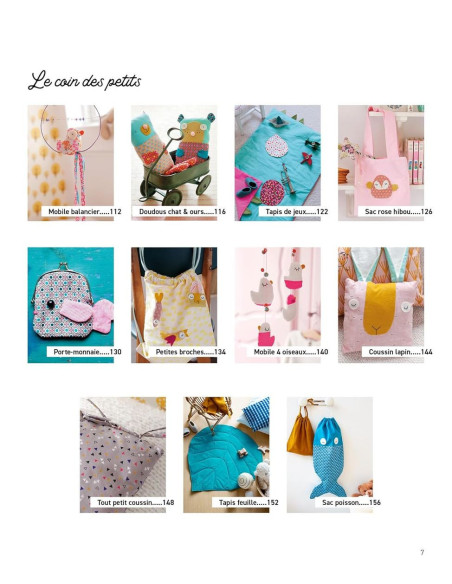 Libro el pequeño mundo para coser de Clémentine Collinet