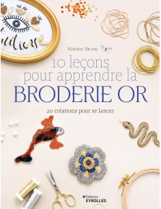 Libro 10 lecciones para aprender el bordado en oro