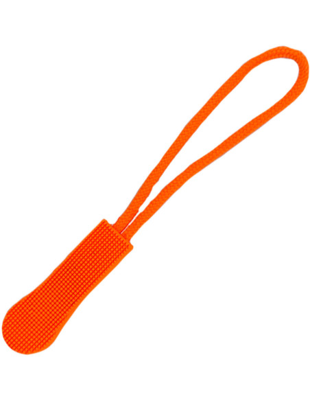 Cordón de tracción para cierre de cremallera - Naranja fluorescente