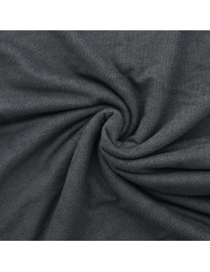 Tejido de microfibra de viscosa - Gris oscuro