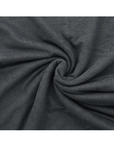 Tejido de microfibra de viscosa - Gris oscuro