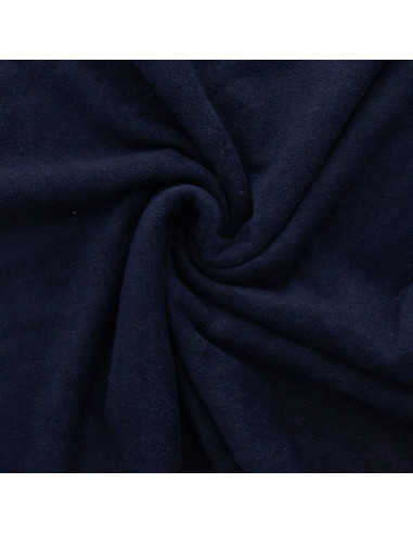 Tejido de micro esponja de viscosa - Azul noche