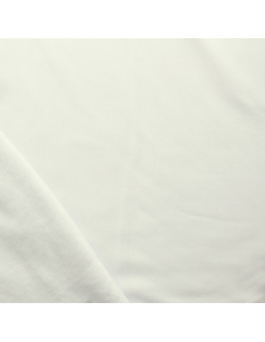 Tejido de sudadera polar alpina - Blanco roto