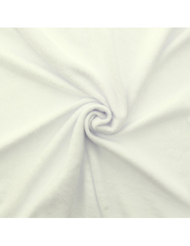 Tejido de sudadera polar alpina - Blanco roto