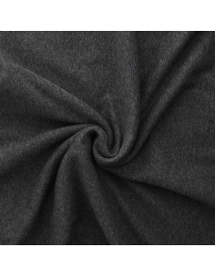 Tejido de sudadera polar alpina - Gris medio jaspeado 2