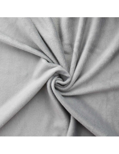 Tejido polar alpino - Gris claro jaspeado