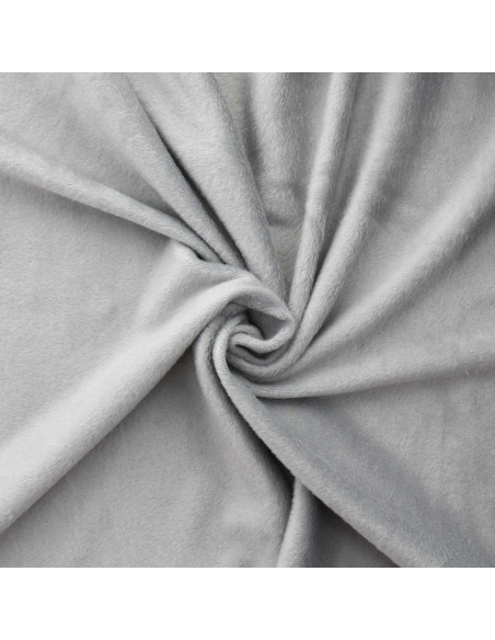 Tejido polar alpino - Gris claro jaspeado