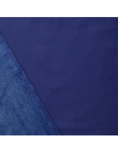 Tejido de sudadera polar alpina - Azul índigo