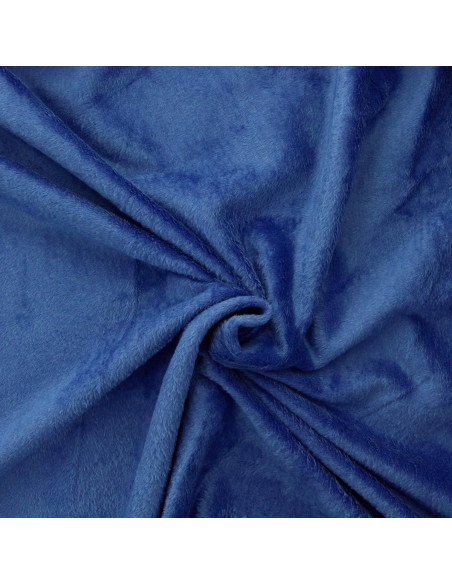 Tejido de sudadera polar alpina - Azul índigo