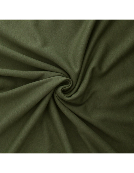 Tejido de sudadera polar alpina - Verde musgo