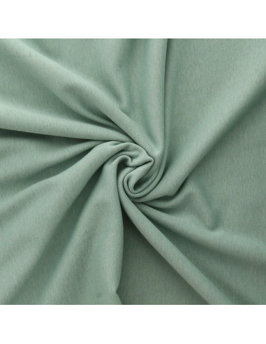 Tejido de sudadera polar alpina - Verde grisáceo