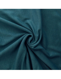 Tejido de sudadera polar alpina - Azul petróleo 2