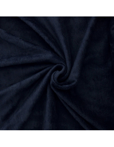Tejido de sudadera polar alpina - Azul marino oscuro