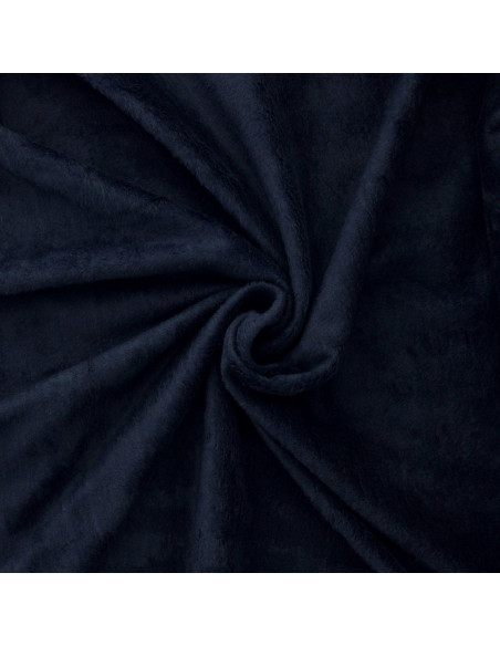 Tejido de sudadera polar alpina - Azul marino oscuro