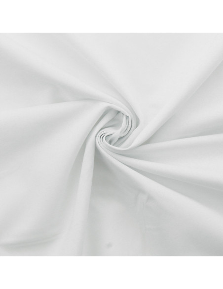 Tejido de voile de algodón - Blanco
