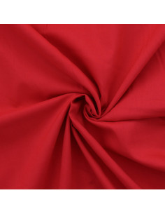 Tejido de voile de algodón - Rojo