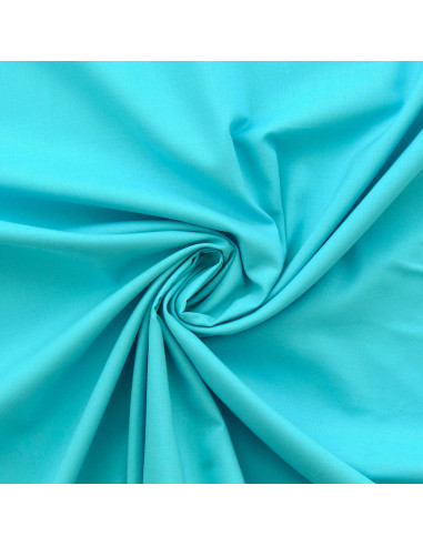 Tejido de voile de algodón - Turquesa
