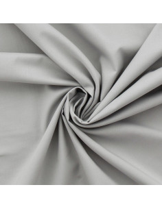 Tejido de voile de algodón - Gris plata