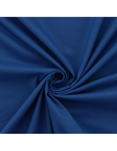 Tela de voile de algodón - Azul