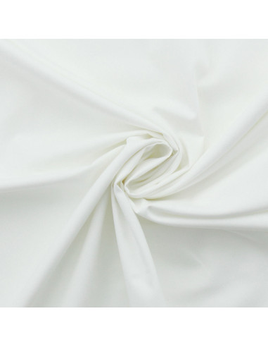 Tejido popelina de algodón - Blanco