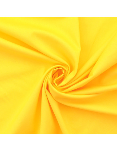 Tejido popelina de algodón - Amarillo
