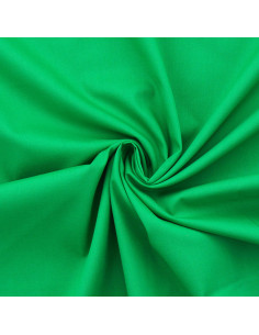 Tejido popelina de algodón - Verde hierba