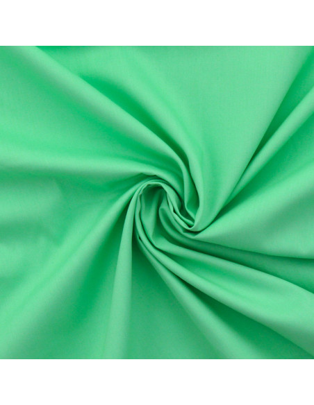 Tejido popelina de algodón - Verde claro