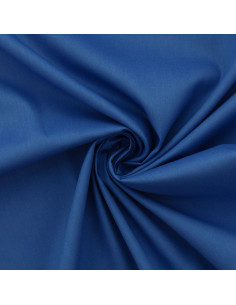 Tejido popelina de algodón - Azul de Francia