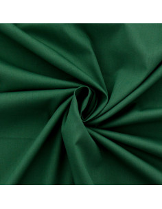 Tejido popelina de algodón - Verde oscuro