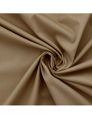 Tejido popelina de algodón - Beige