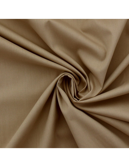 Tejido popelina de algodón - Beige