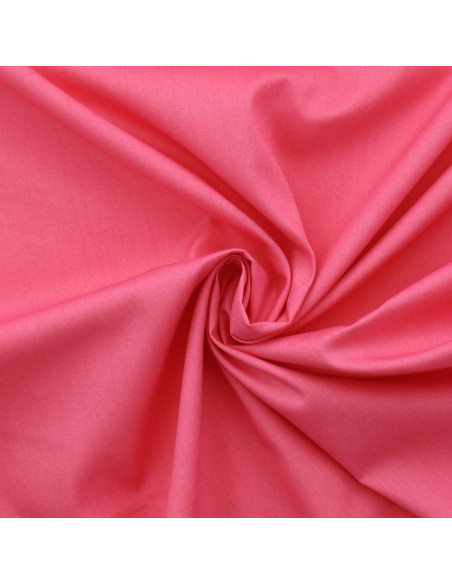 Tejido popelina de algodón - Fucsia