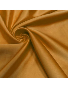 Tejido satinado elástico - Ocre