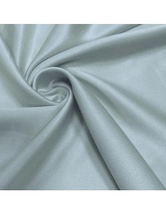 Tejido satinado elástico - Gris perla