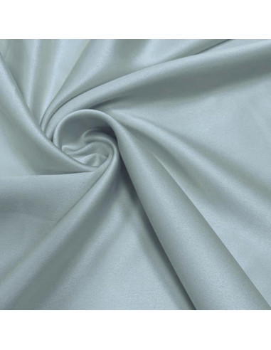 Tejido satinado elástico - Gris perla