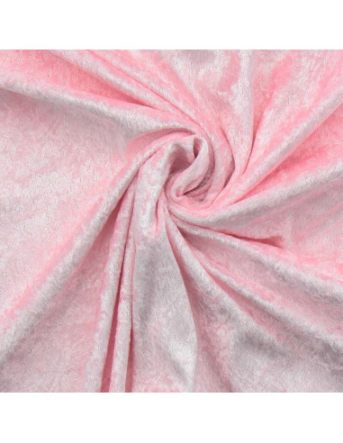 Tejidos de terciopelo panne - Rosa