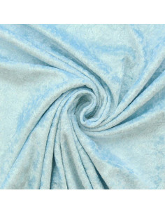 Tejidos de terciopelo panne - Azul bebé