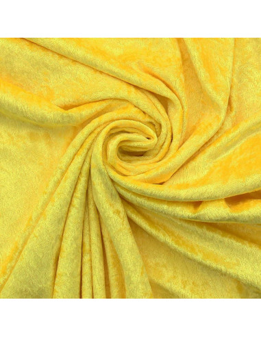 Tejidos de terciopelo panne - Amarillo