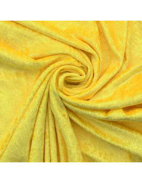 Tejidos de terciopelo panne - Amarillo