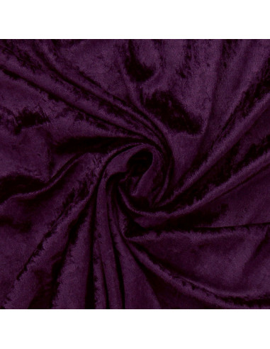 Tejidos de terciopelo panne - Violeta