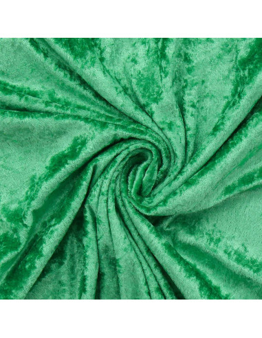 Tejidos de terciopelo panne - Verde