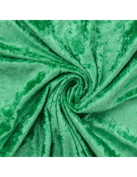 Tejidos de terciopelo panne - Verde