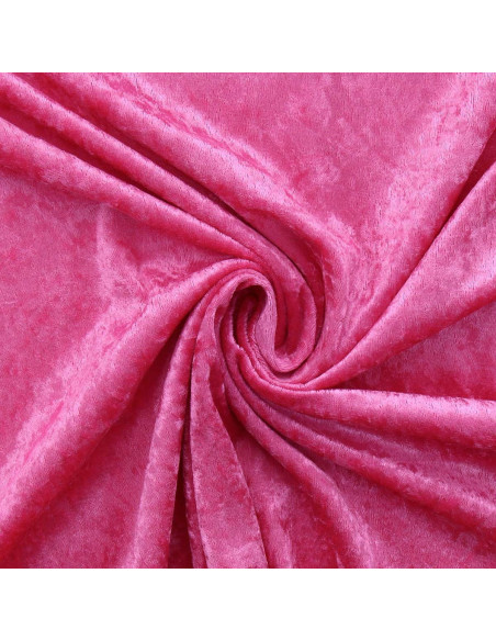 Tejidos de terciopelo panne - Fucsia