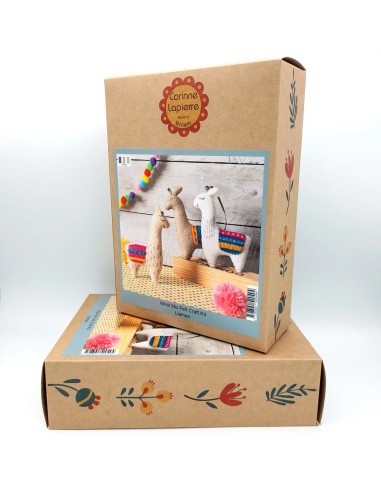 Kit de fieltro - Llamas